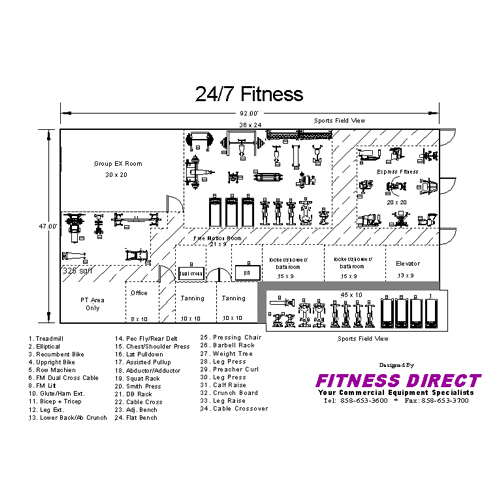 San Diego Exercise Equipment Fitness Direct