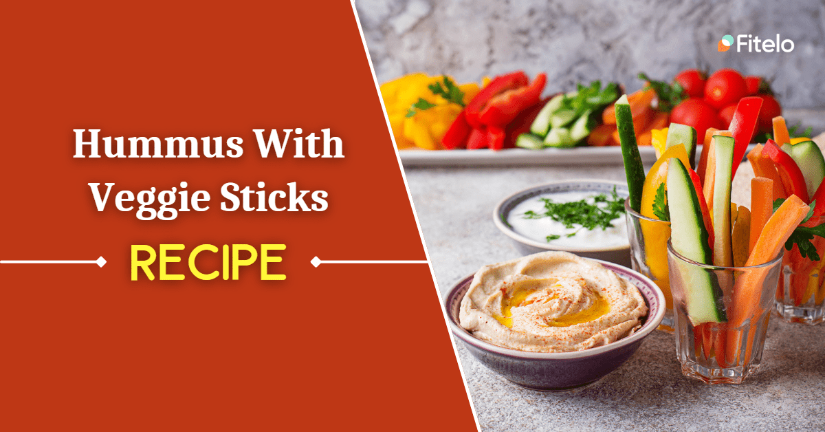 Hummus With Veggie Sticks Tahini Recipe For Weight Loss