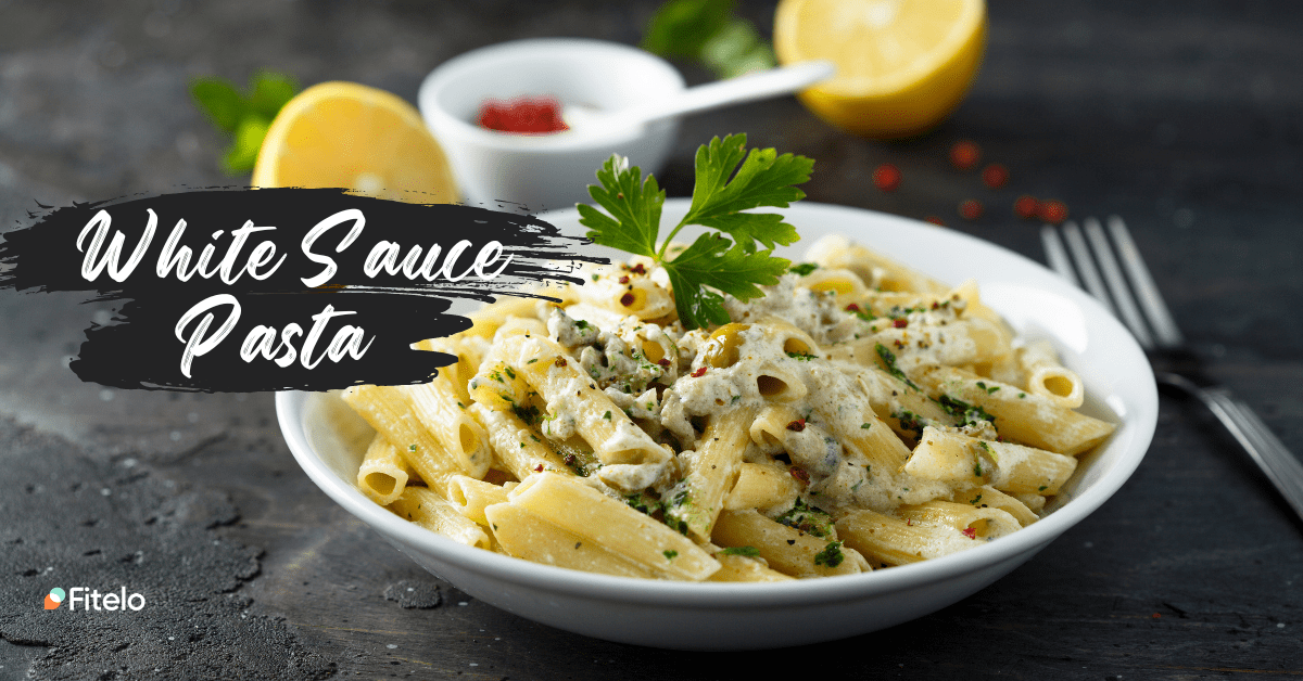 White Sauce Pasta Weight Loss Recipe With No Maida And Butter