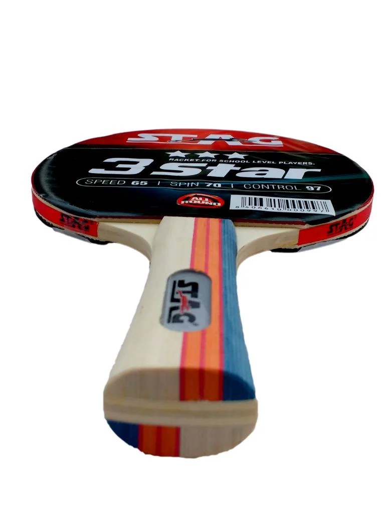 Stag 3 Star Table Tennis Racket TTRA490