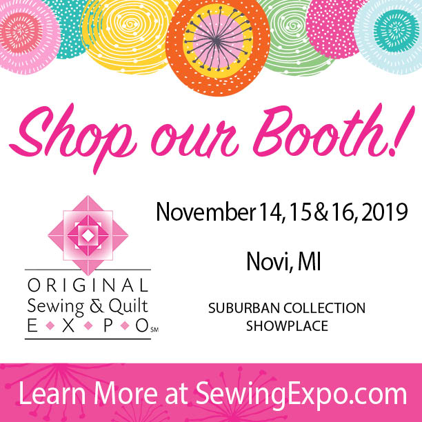 Original Sewing & Quilt Expo Novi, MI Fit For Art Patterns