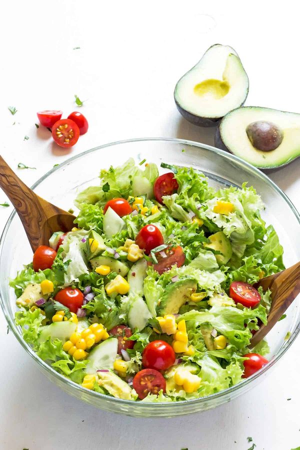 salada de abacate Fitgress