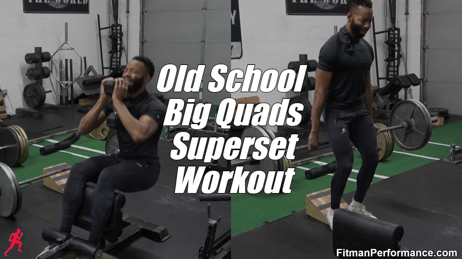 Best Workout For Quads Old School Superset Fitman