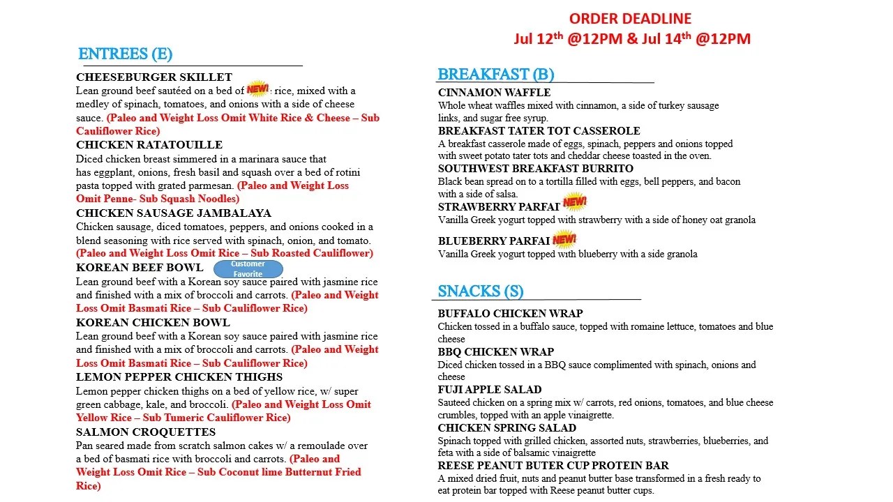 Jacksonville Beach Fit Meals Prep LLC