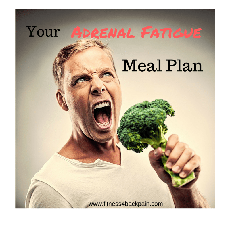 The Best Adrenal Fatigue Diet Plan Fitness 4 Back Pain