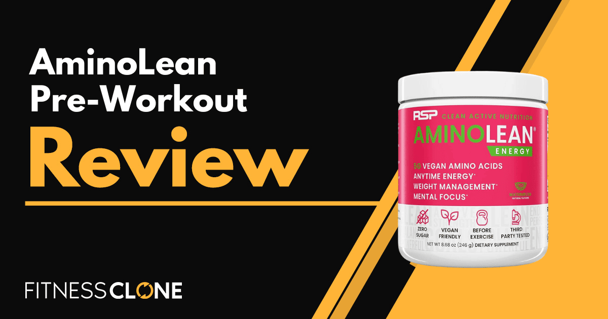 AminoLean PreWorkout Review Is It Right For You?