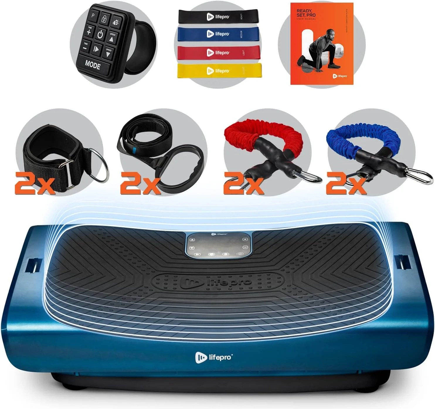 LifePro Vibration Plate Boost Recovery Fitness Gear Scan