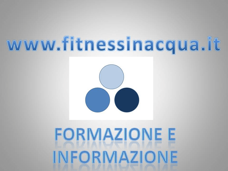 Paolo Michieletto fitness in acqua