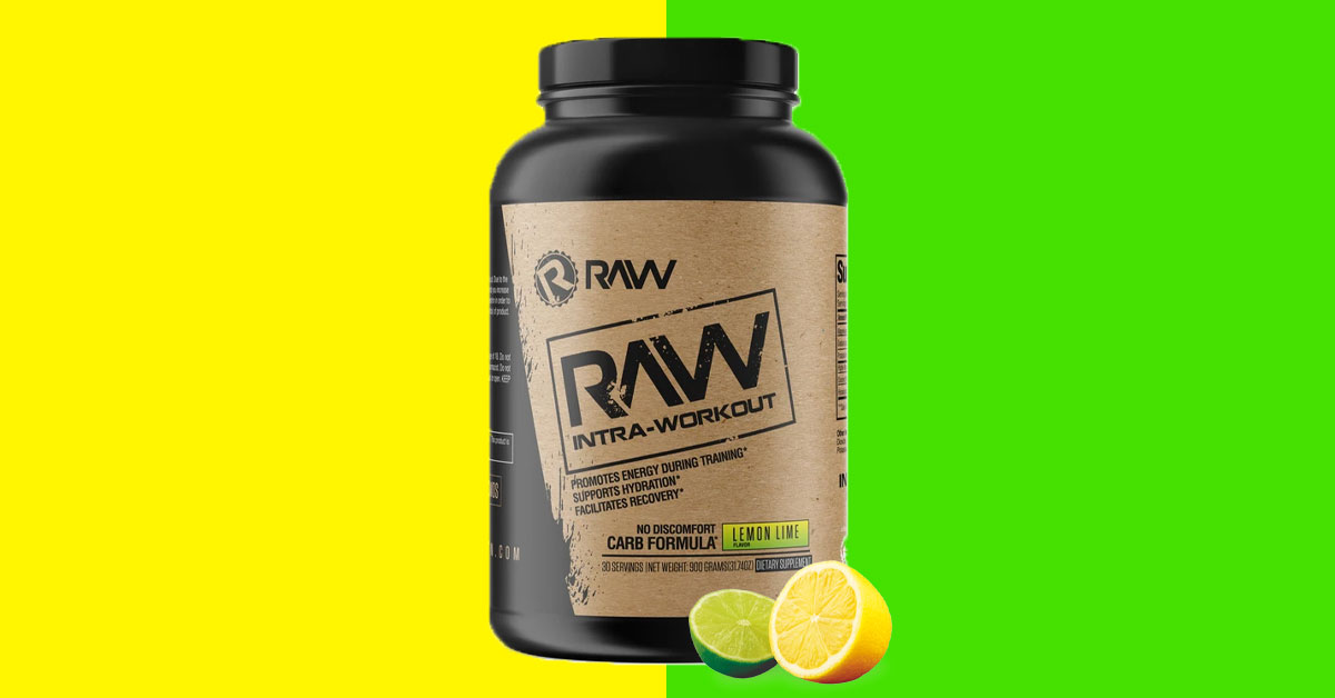 RAW Nutrition Updates IntraWorkout Powder