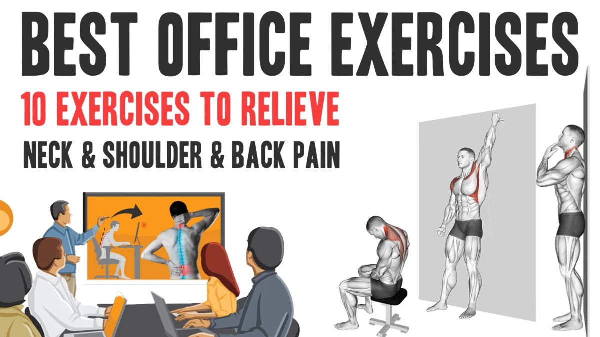 10Minute Office Exercises To Relieve Neck And Back Pain