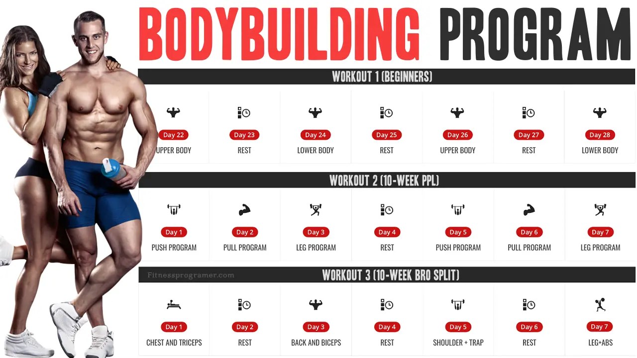 6Month Bodybuilding Program To Achieve Perfect Results