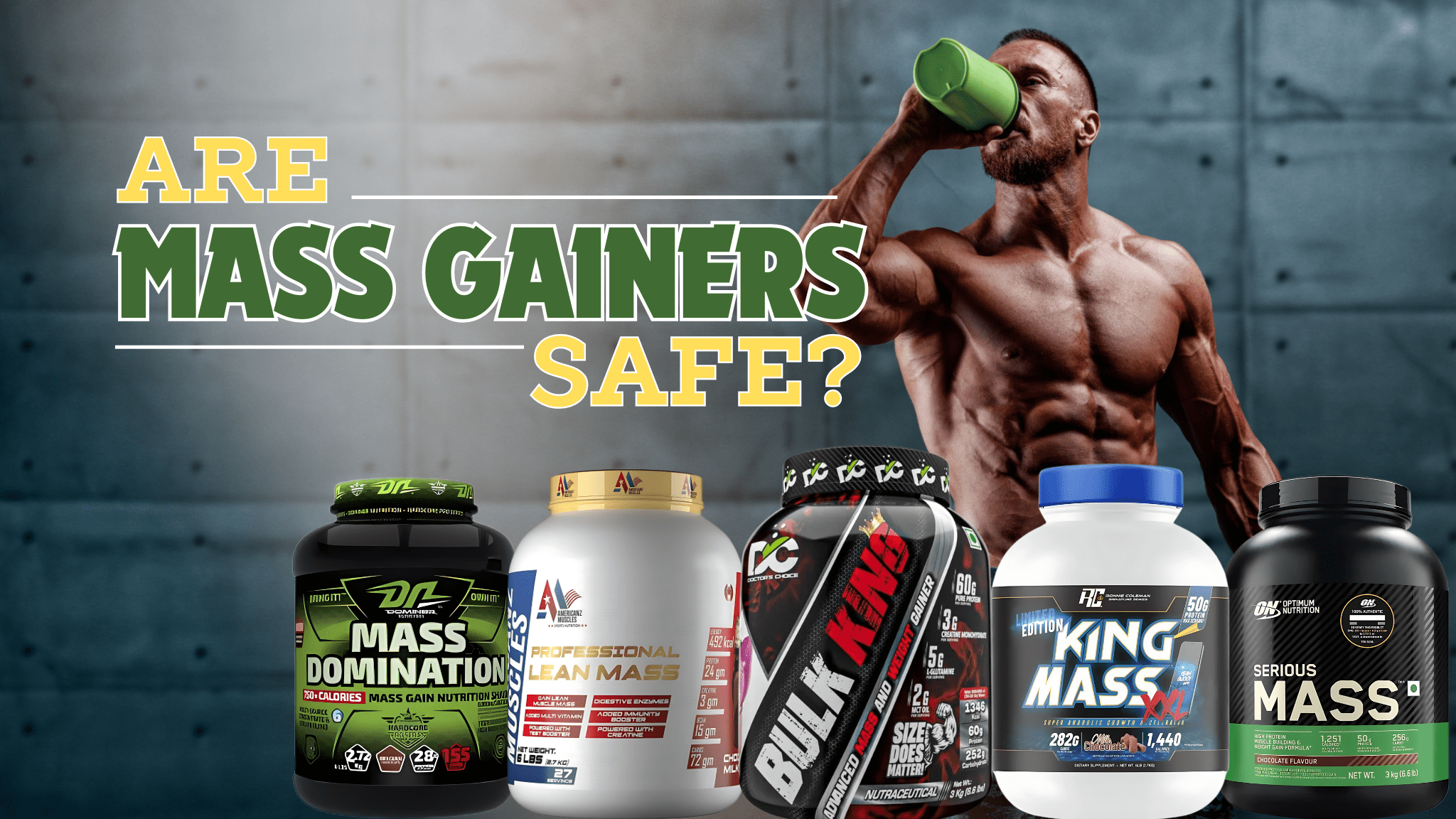 Are Mass Gainers Safe? Addressing Health Concerns and Risks