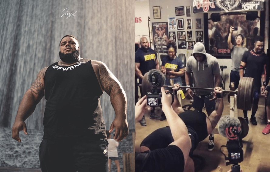 VIDEO Watch Julius Maddox Hit 610 Pound Bench Press! Fitness Volt