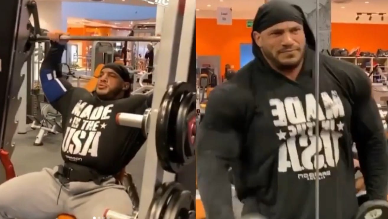 Big Ramy Shows Off Incredible Physique And “Death Face” Weeks Out