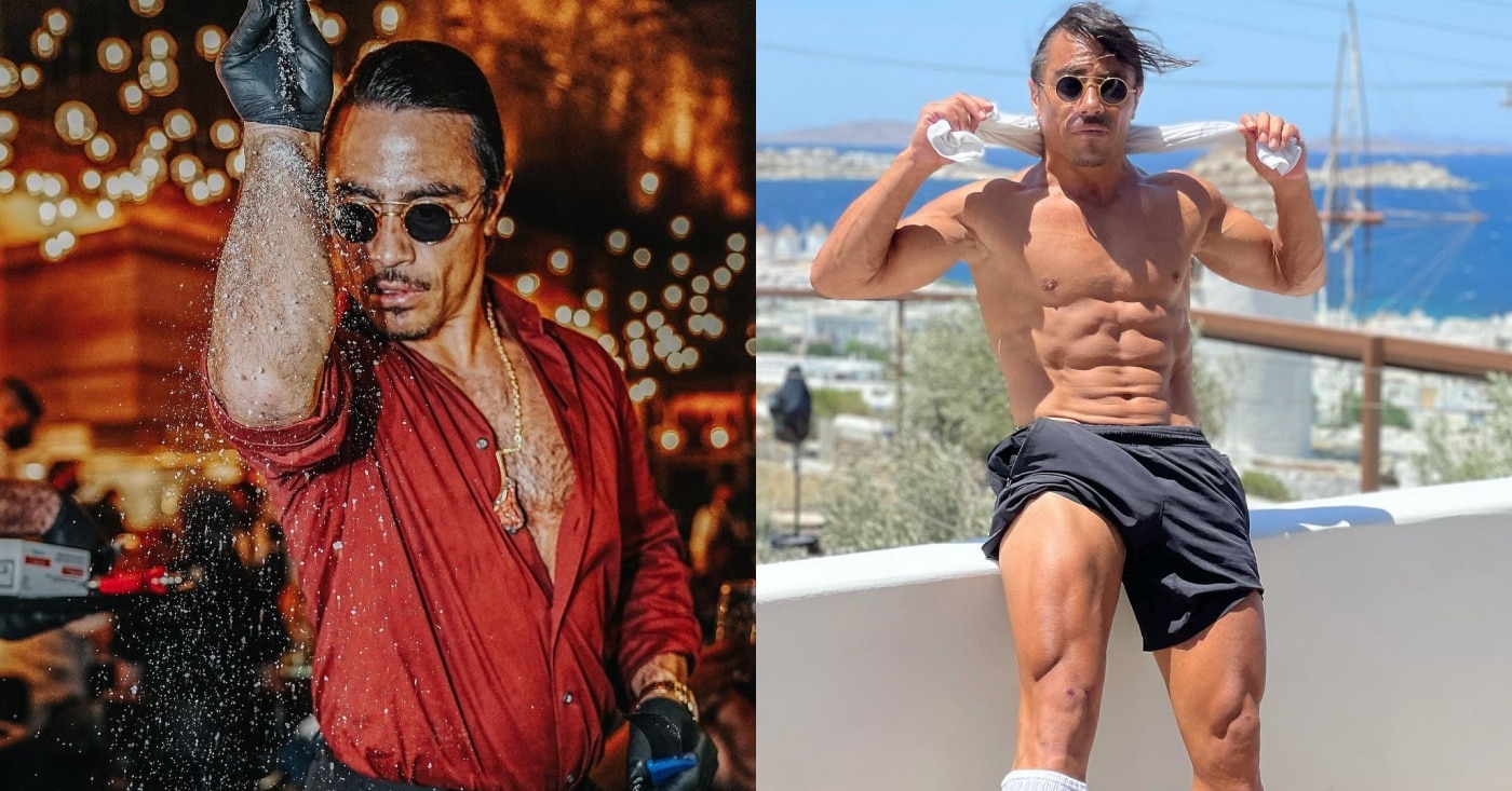 Salt Bae, Nusret Gökçe, Shows Off His Chiseled Six Pack Abs In Vacation