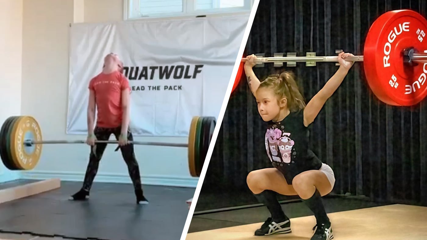 8YearOld Weightlifter Rory Van Ulft Rack Pulls 103kg, Looking To Compete In The Olympics