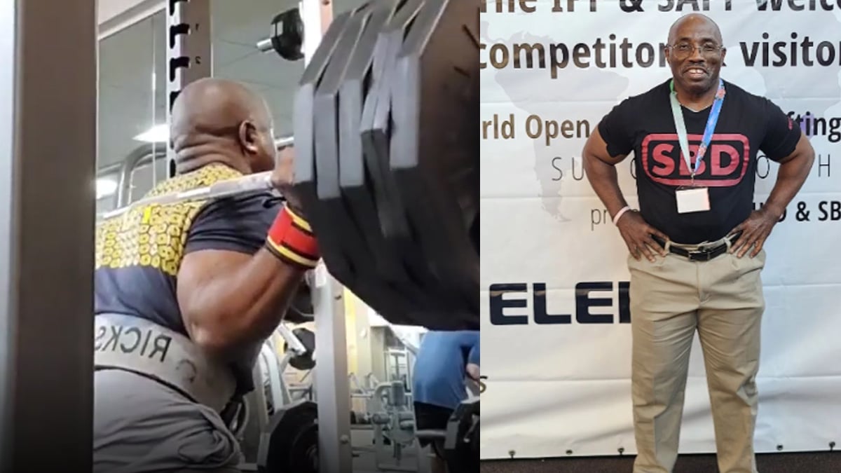 62YearOld Powerlifter David Ricks Squats 525lb (238.1kg) For a New Eight Rep PR Fitness Volt