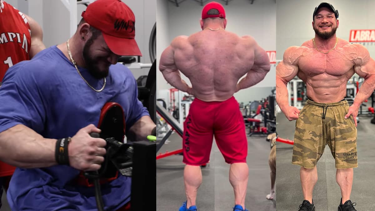 Bodybuilder Hunter Labrada Shares an AllMachine PullDay Back Training