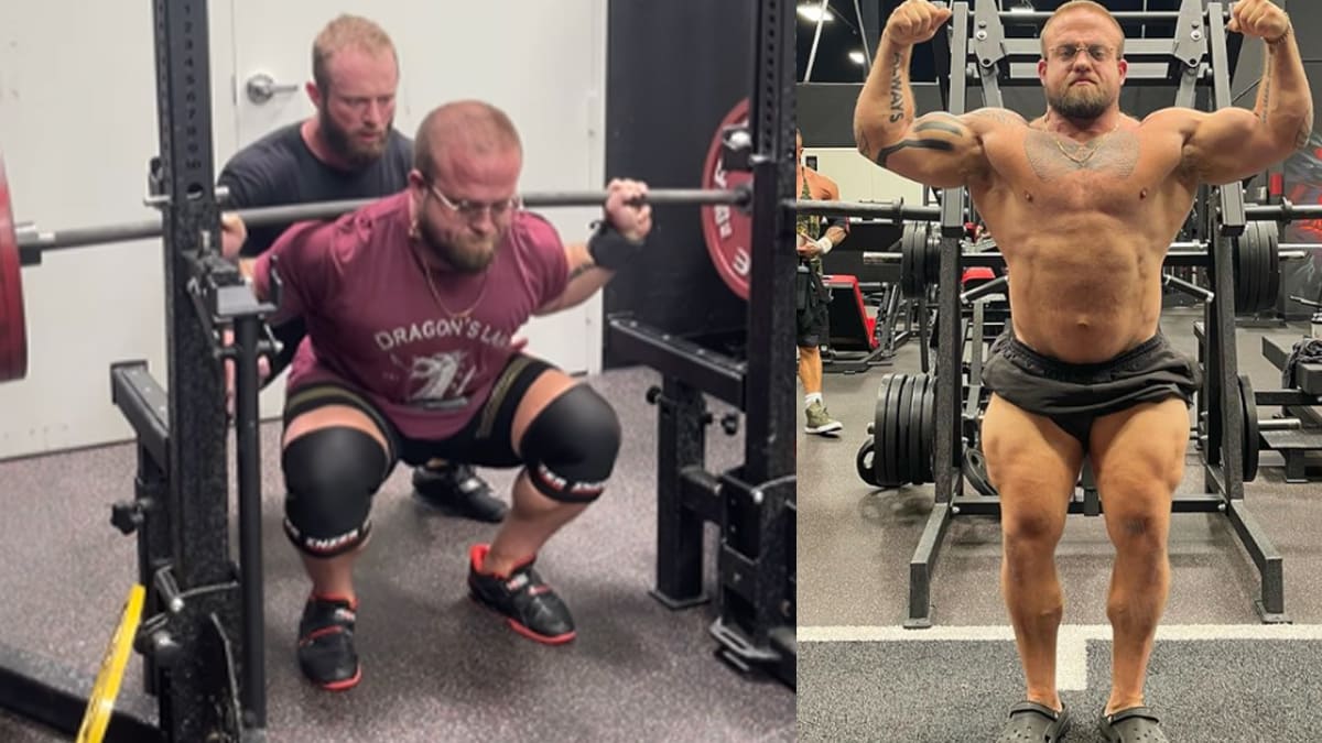 Powerlifter Joe Sullivan Squats 342.5kg (755lb) For a New Raw Three
