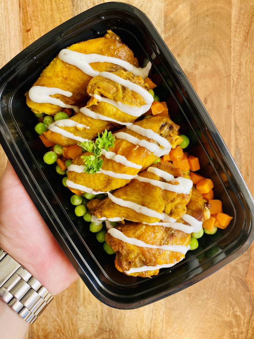 07 Keto Wings bowl Fit N' Fresh Ponce