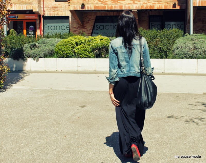 Astuces Quelle veste avec une robe longue en jean