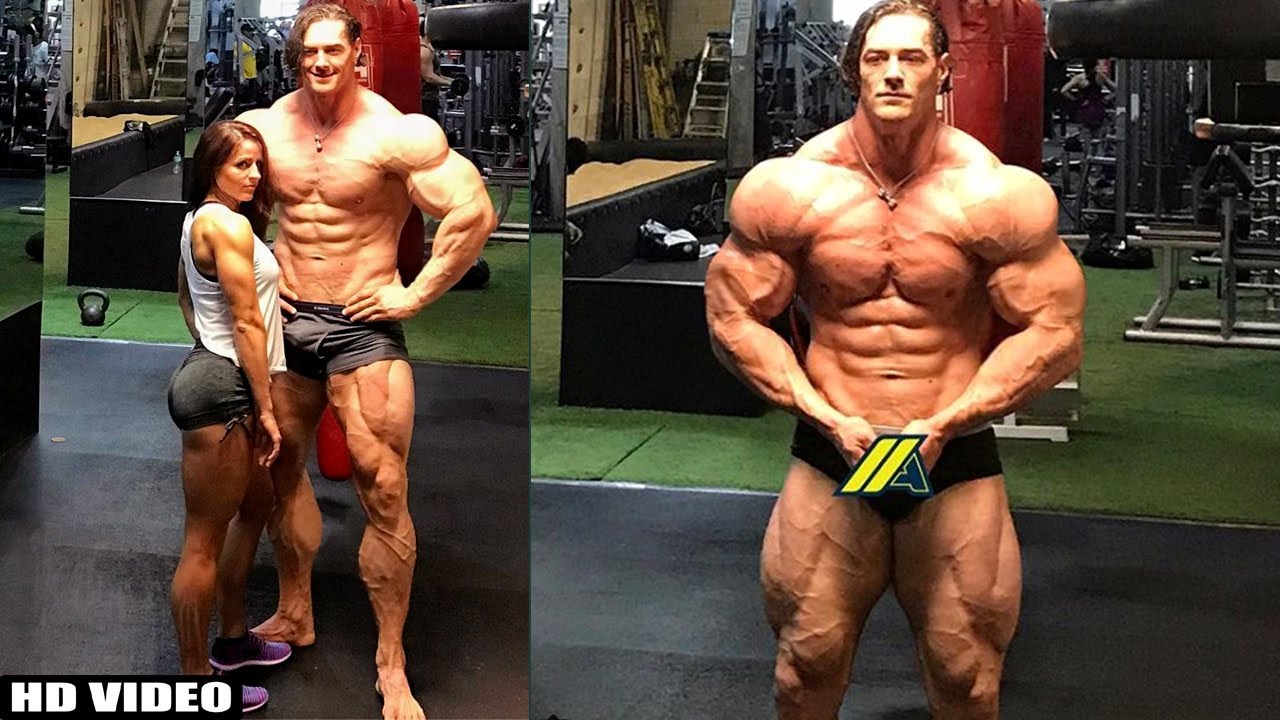 Der größte (und massivste) Bodybuilder der Welt Aaron Reed!