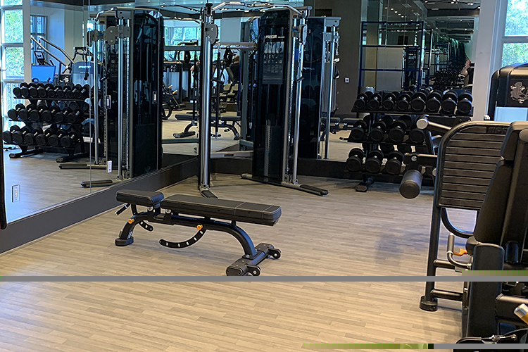 FitRev Custom commercial fitness facility & gym flooring