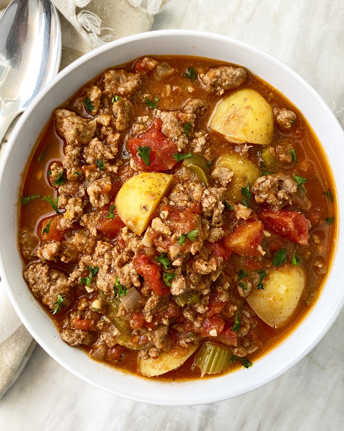 Crockpot Hamburger Soup