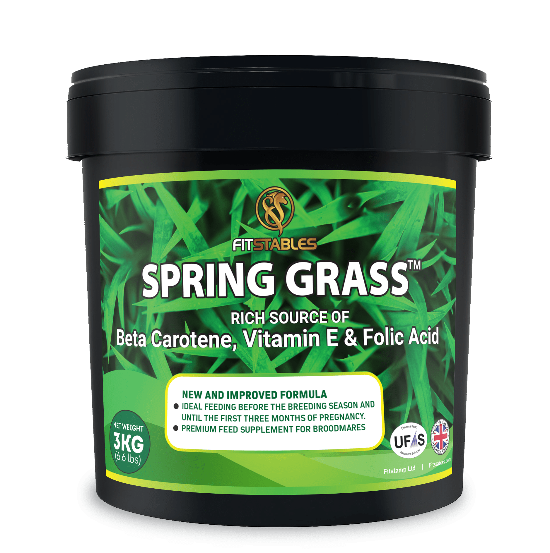 Spring Grass Beta Carotene, Folic Acid & Vitamin E Fit Stables