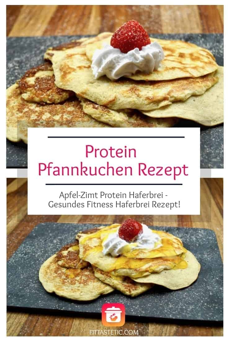 Protein Pfannkuchen 🥞 Rezept Gesunde Bananen Pfannkuchen