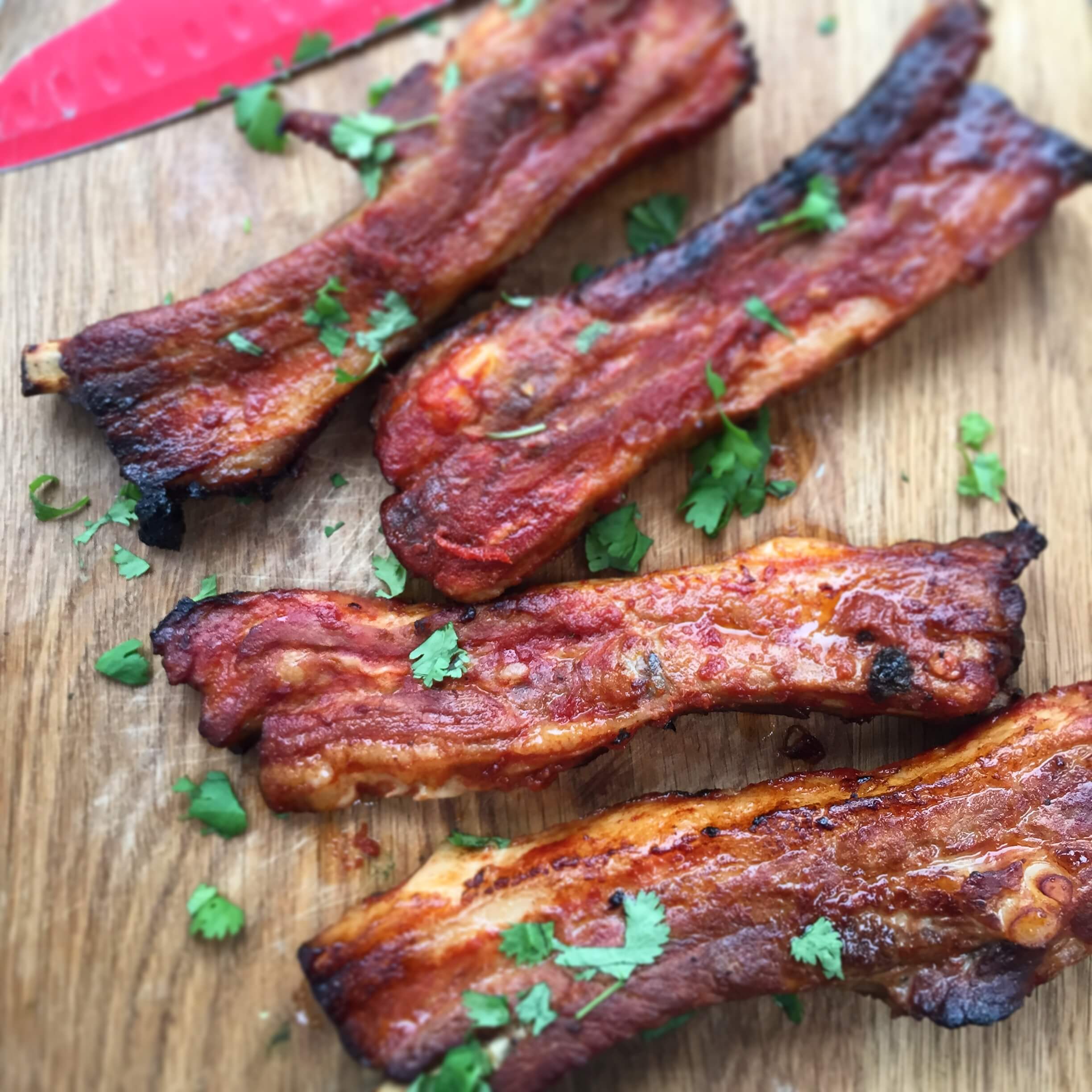 Sticky Pork Ribs - Fitter Food - Fitter Food