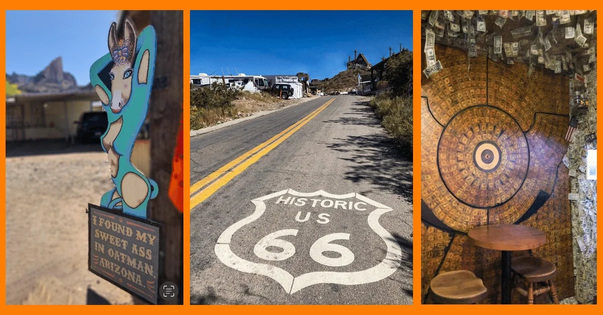 The Most Overlooked Town on WorldFamous Route 66 Oatman, AZ
