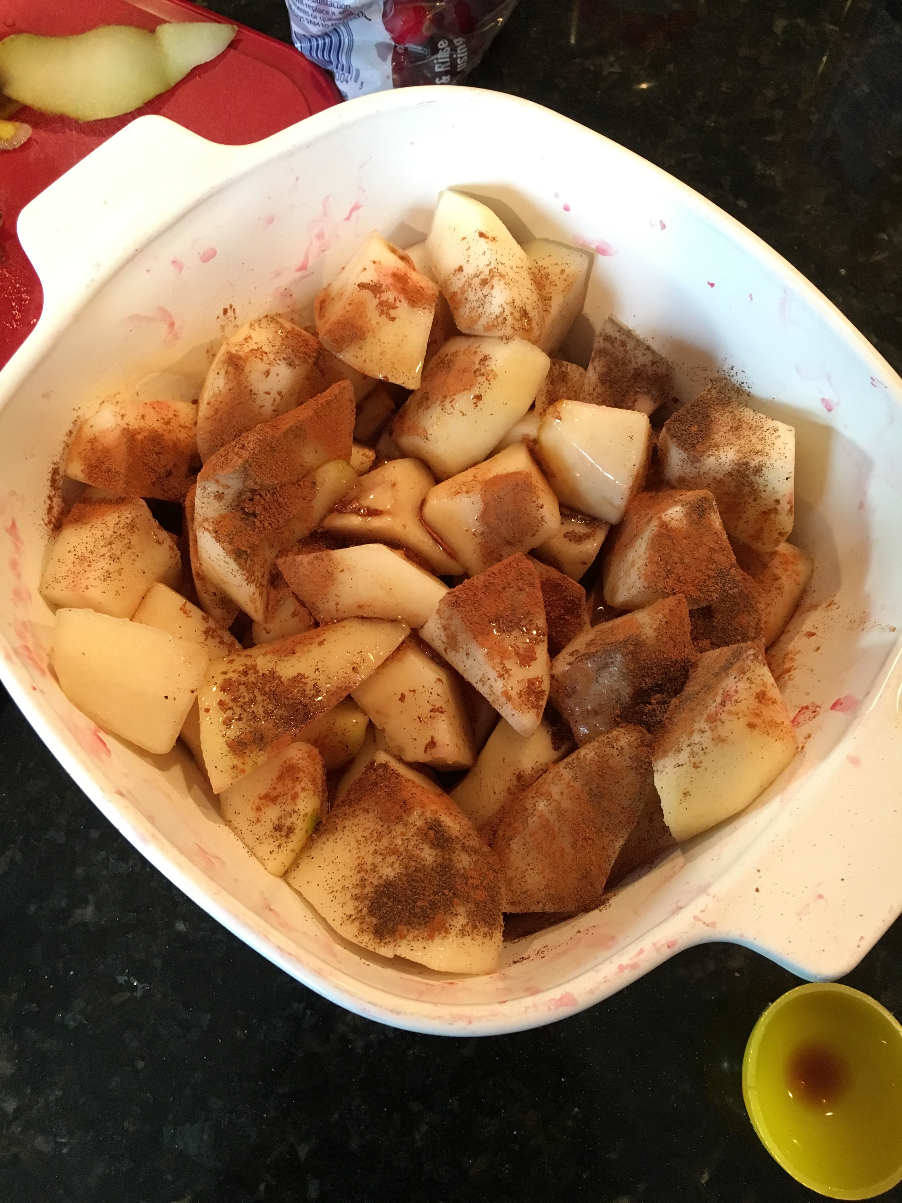 Vegan and GlutenFree CranPear Crumble Elimination Diet Recipe