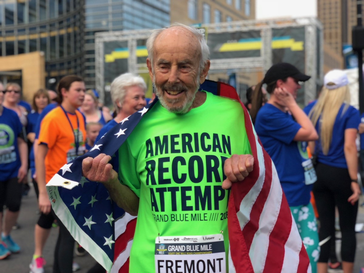 一百歲，慢下來，停不了 人瑞級長跑愛好者 Mike Fremont Fitz 運動平台