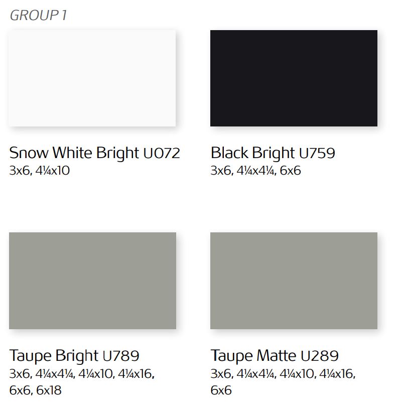 Roca Color Collection Fitzgerald Tile