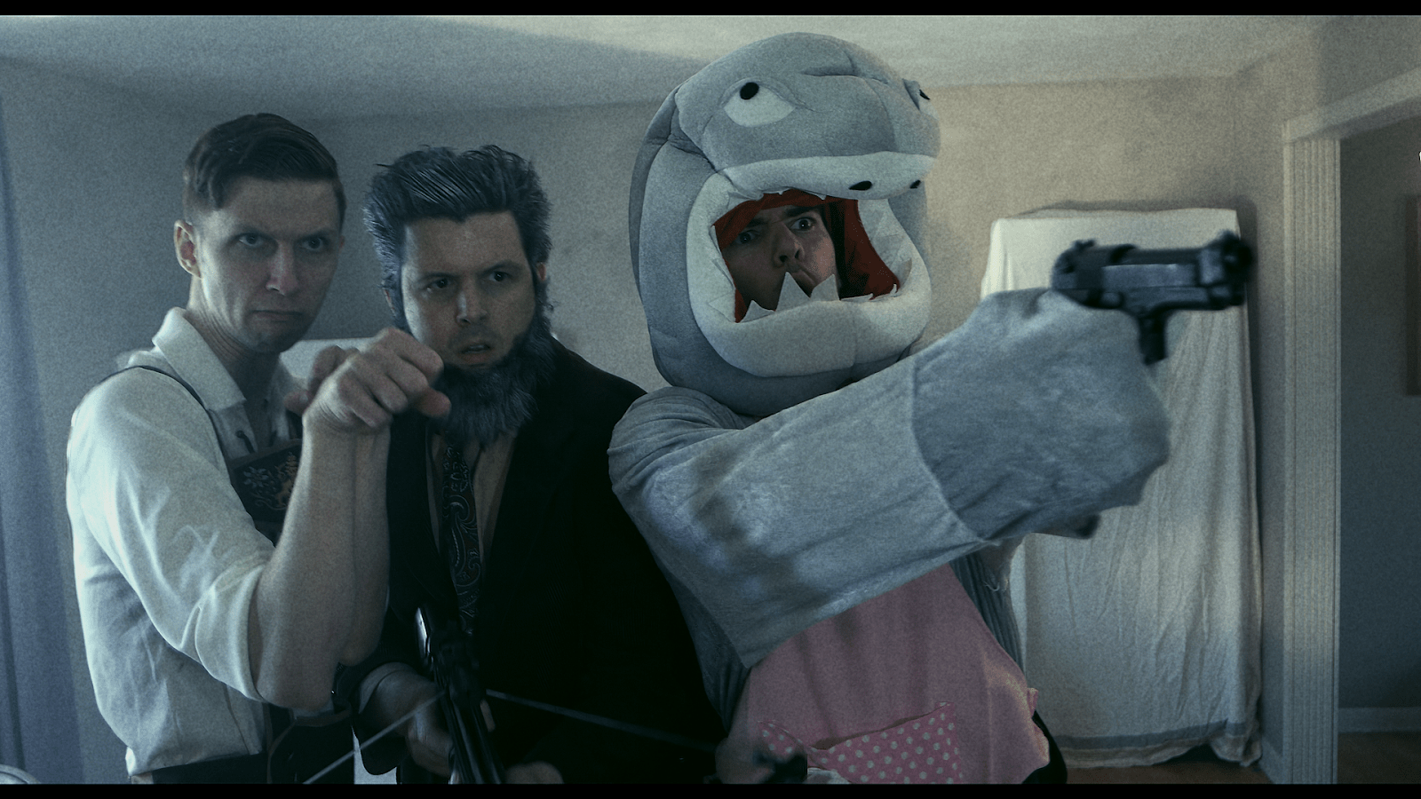 House Shark (2018) It’s Like JAWS but in a House…..And Funny as Hell