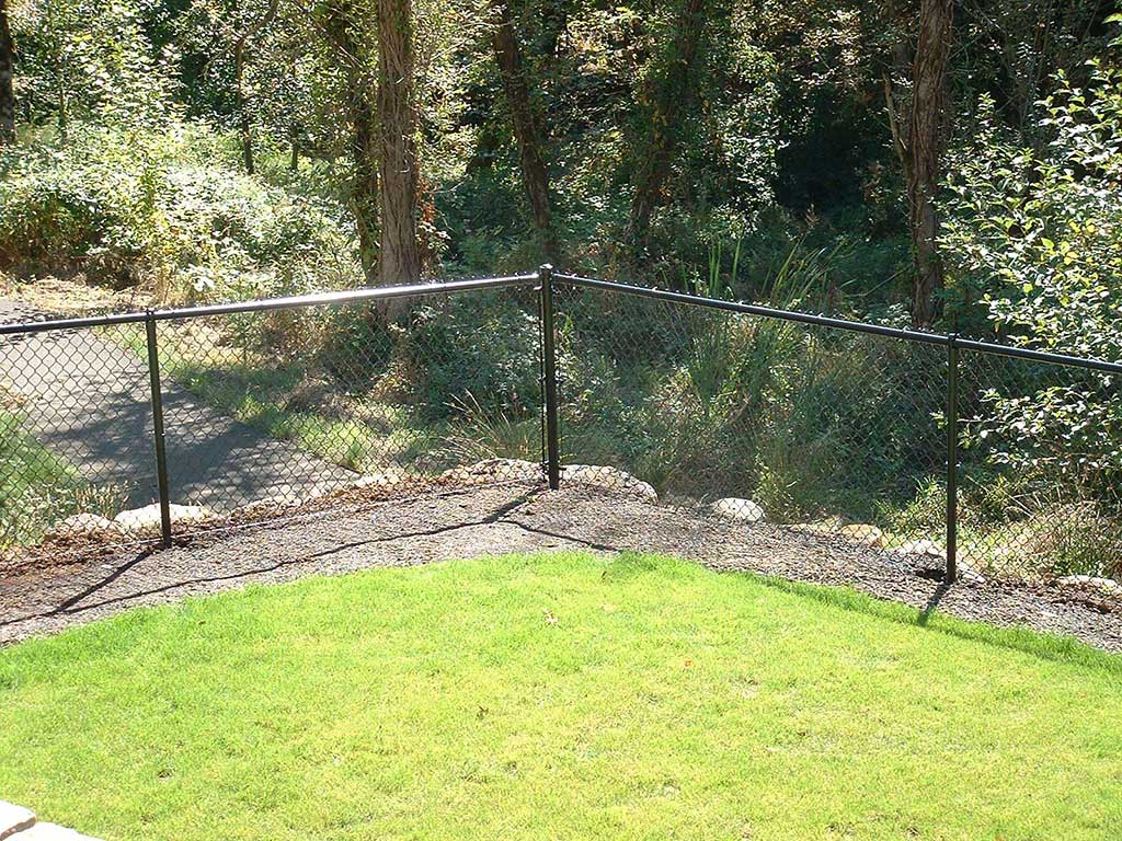 BLACK VINYL CHAIN LINK Fitzpatrick Fence And Rail