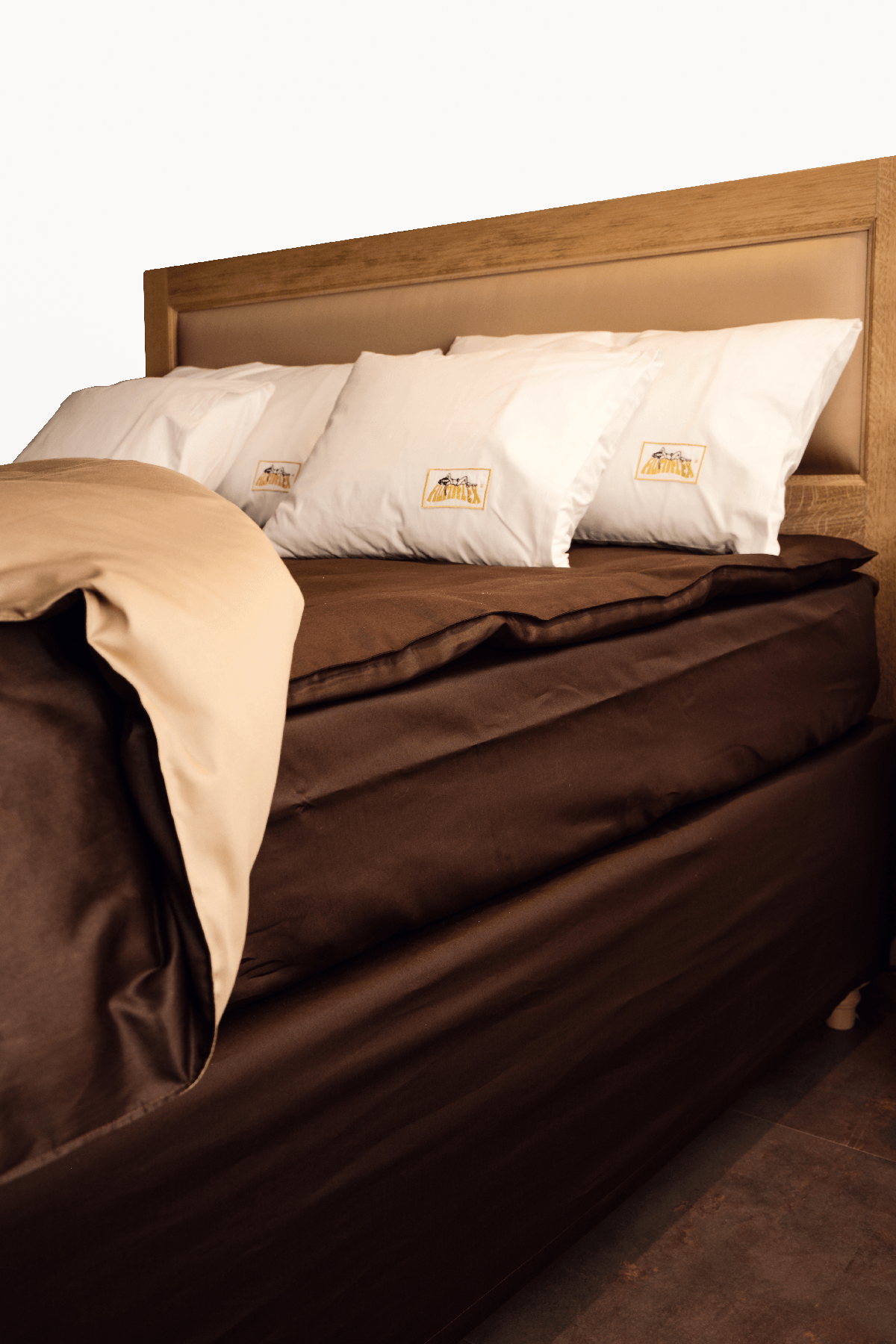Letto sommier, fatto artigianalmente in fibre naturali Fiumiflex