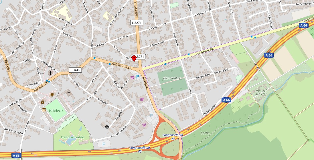 Langenselbold Karte Wegbeschreibung Langenselbold