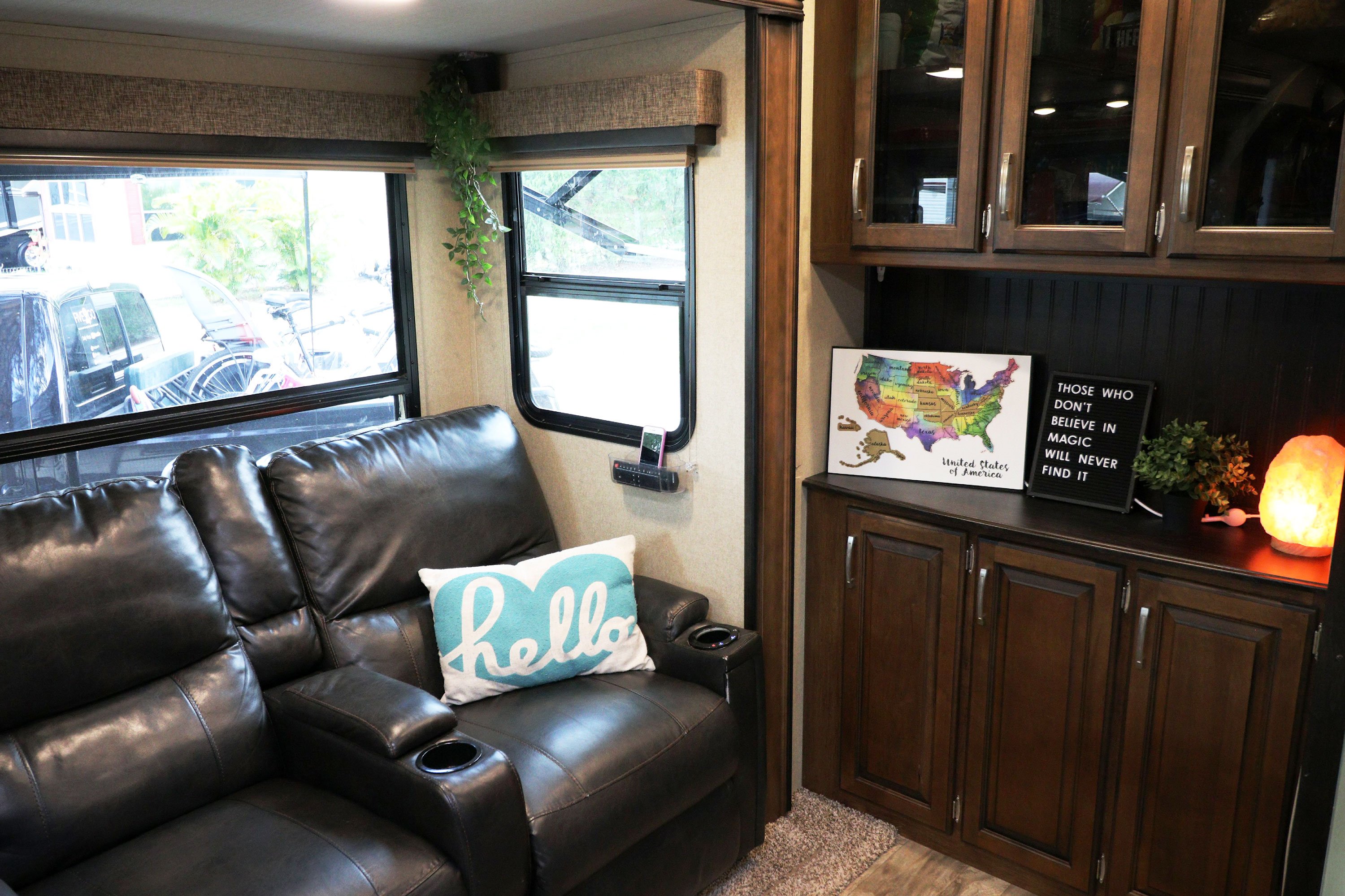 Living Room Tour Part 3 An InDepth Look at Our RV Five2Go