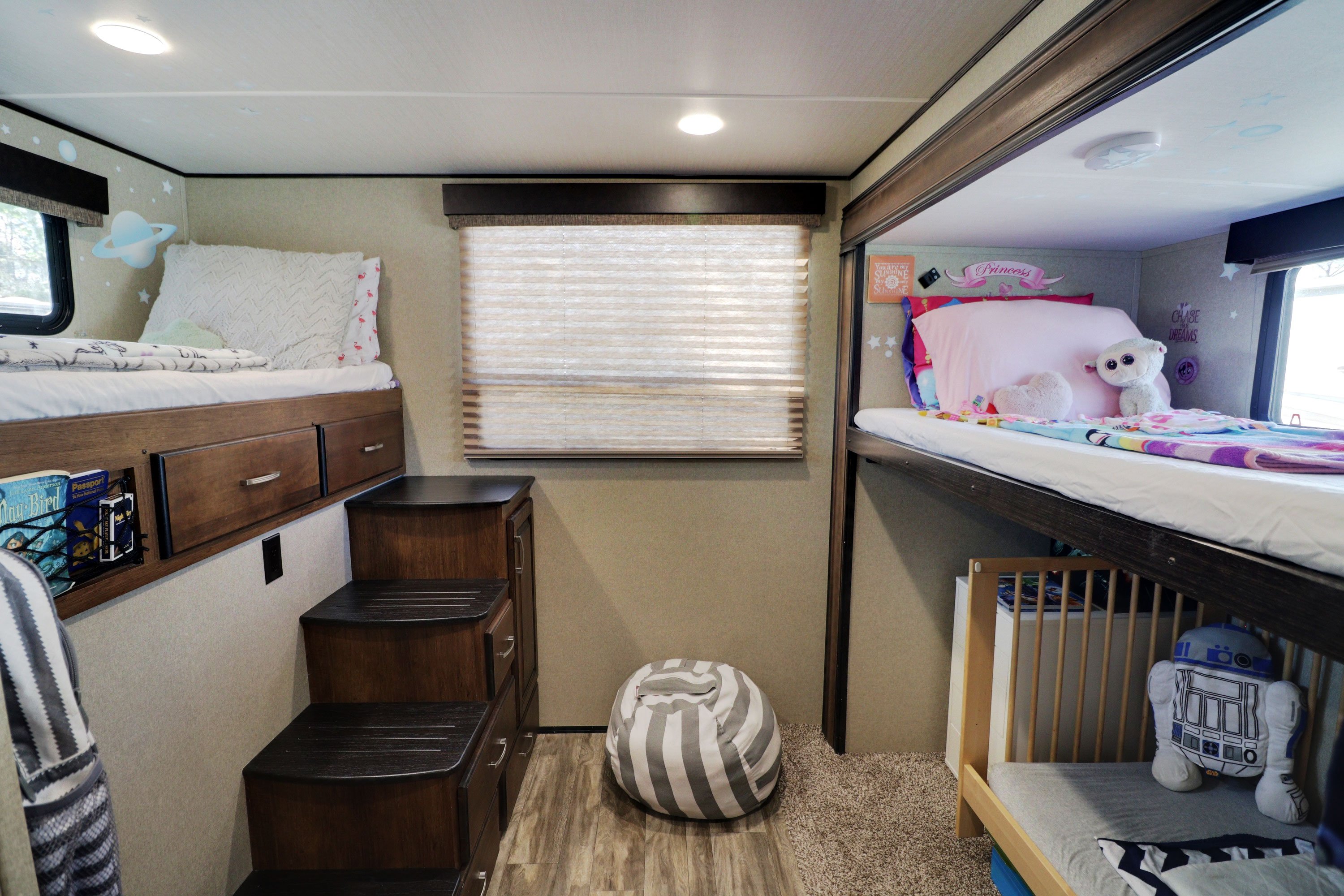 Bunkhouse Tour Part 1 An InDepth Look at Our RV Five2Go