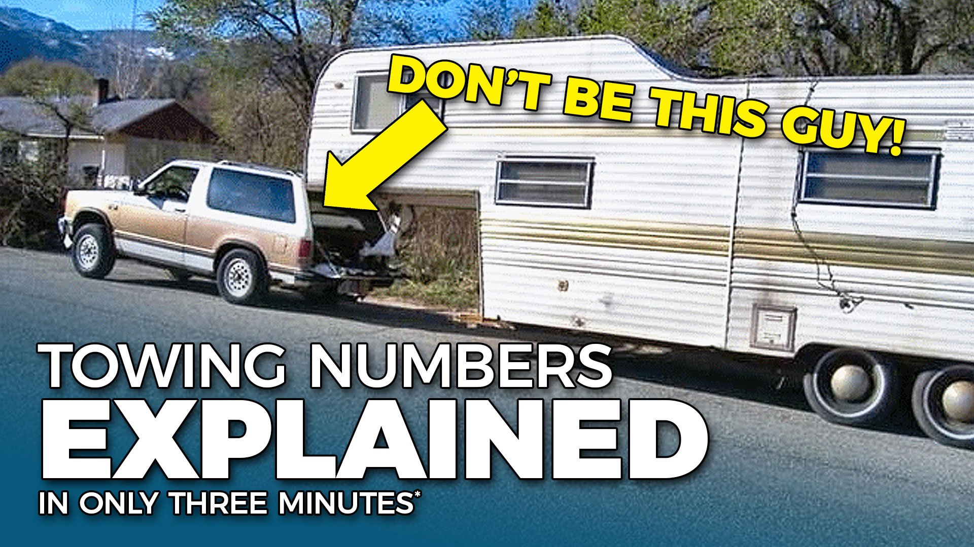 RV TOWING EXPLAINED With Truck & Trailer Examples! - Five2Go