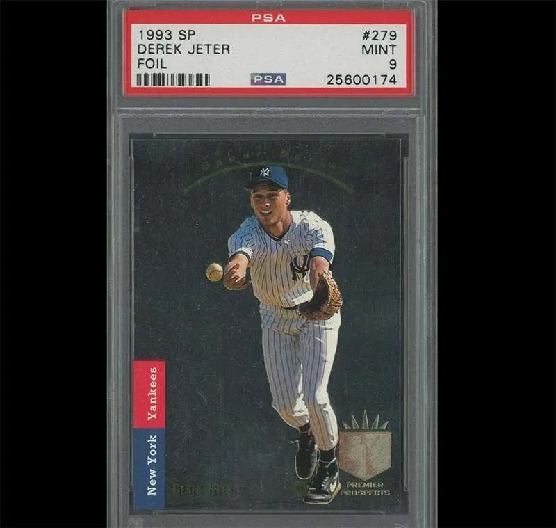 CARD OF THE DAY Derek Jeter 1993 SP Foil Rookie Card