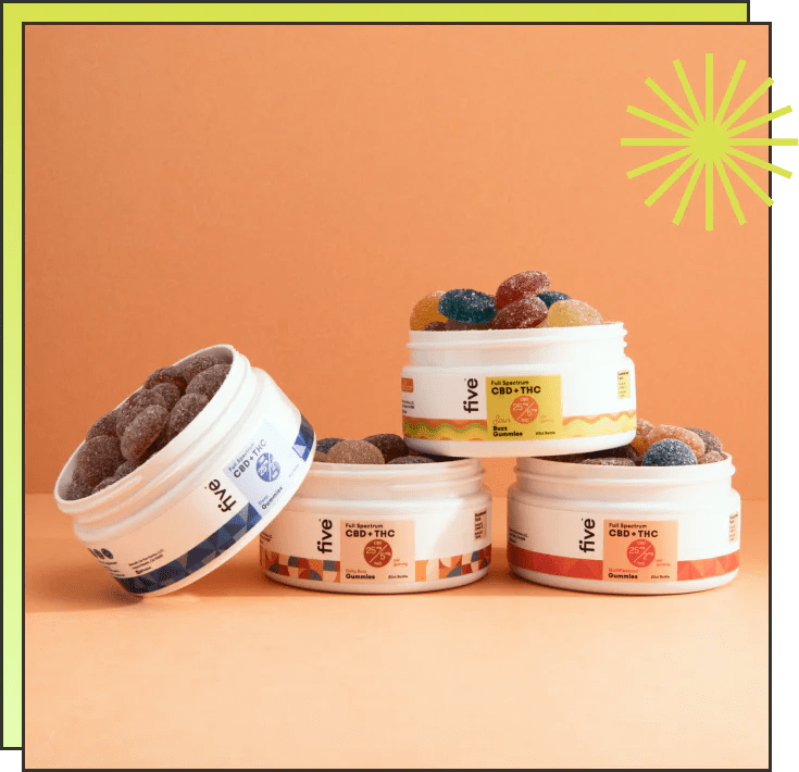 Free Gummies Five CBD