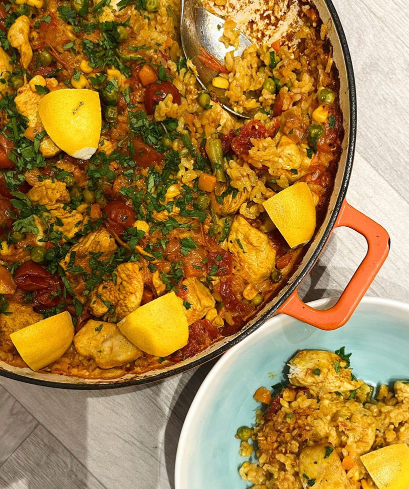 Baked Spanish Rice Five Dinners Meal Planner