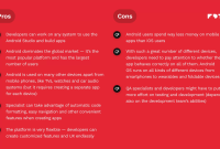 Android Vs. IOS: A Comparison Of Pros And Cons