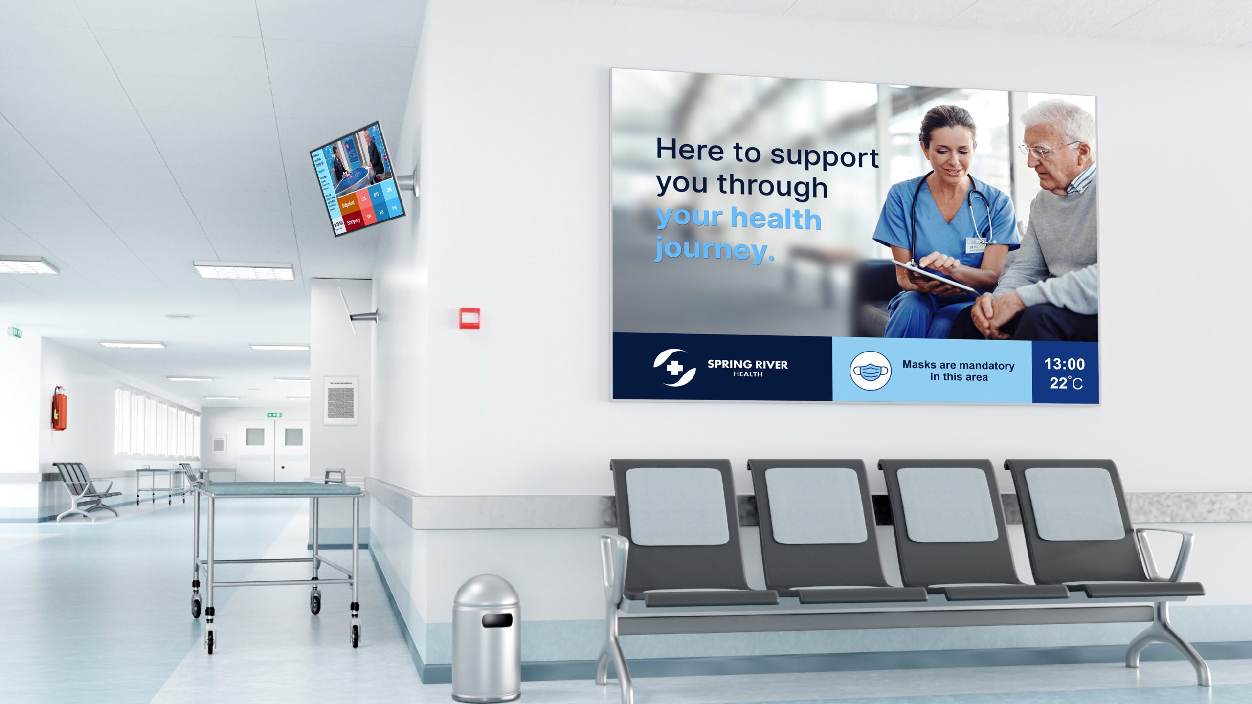 6 Benefits of Digital Signage in Hospitals Five Faces