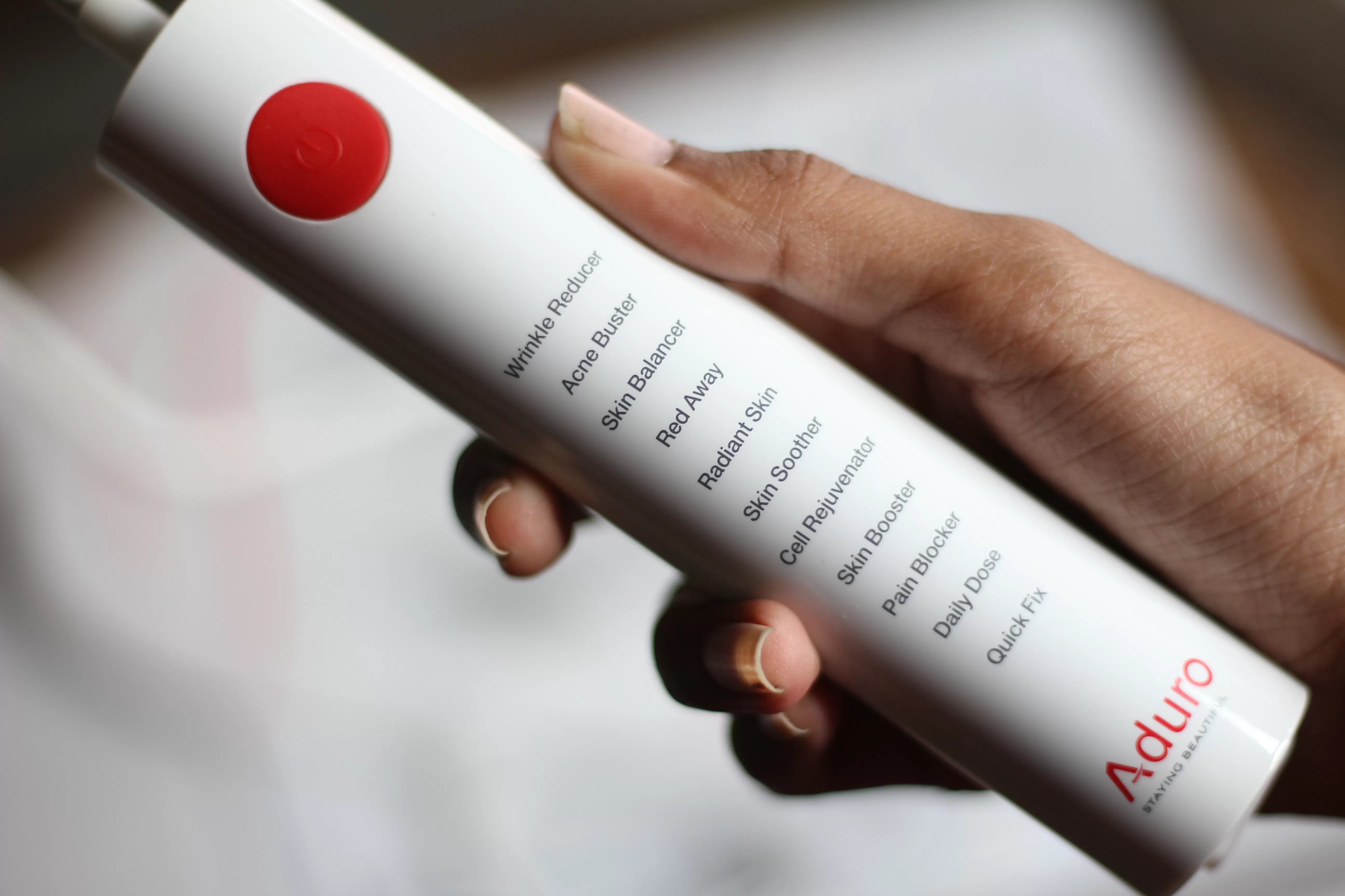 Download Aduro 7 1 Led Facial Treatment Mask Review Demo My 1 Month Experience Five Feet Five PSD Mockup Templates