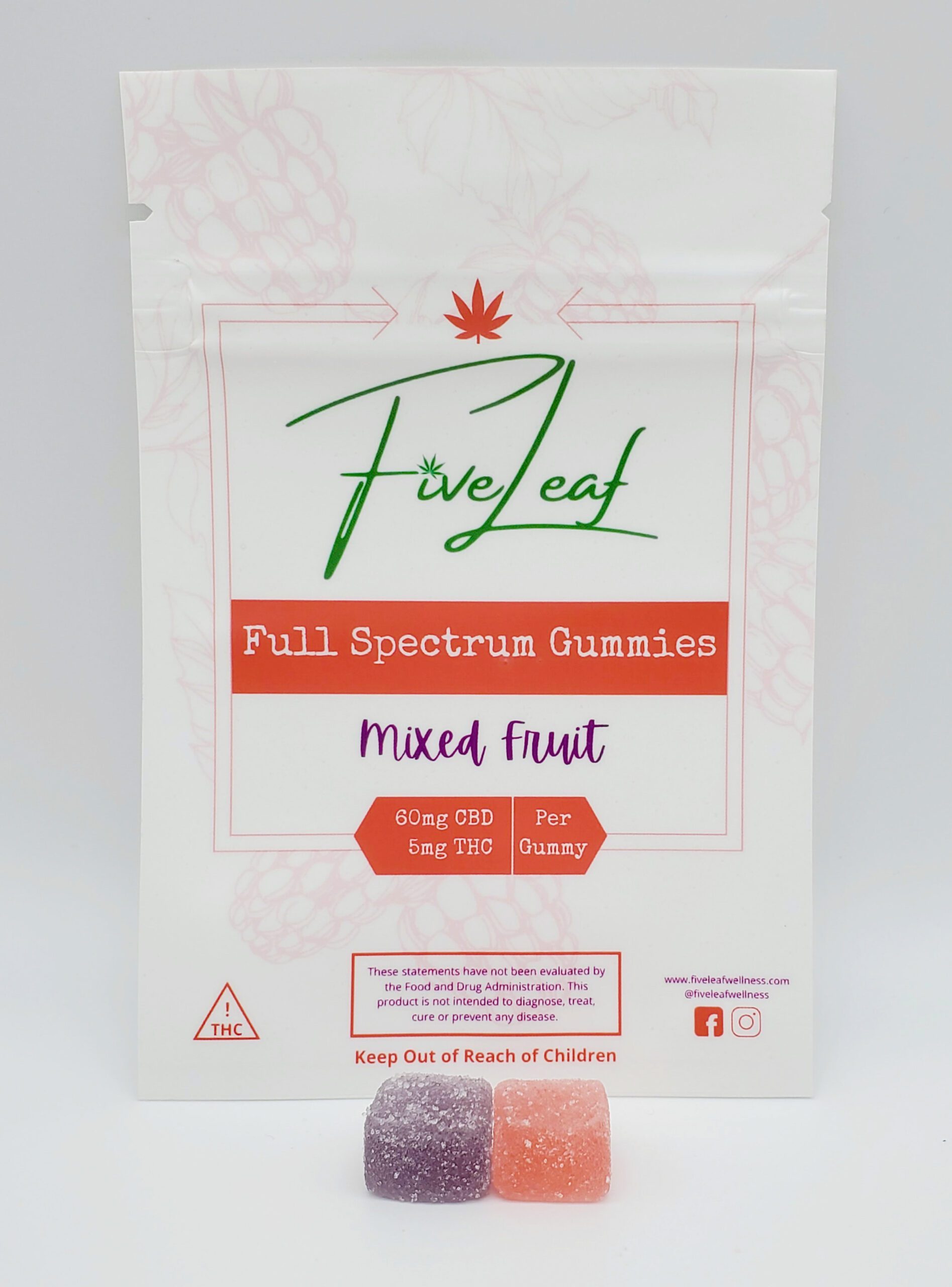 Five Leaf Wellness Gummies FLW