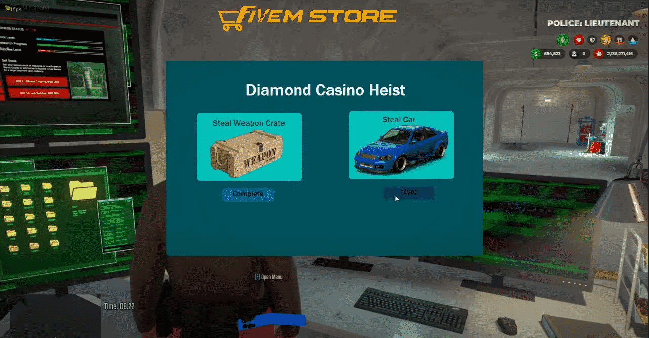 Diamond Casino Heist V2 FiveM Store